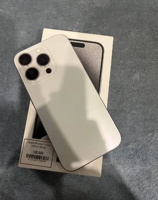 Описание:
Продам iphone 15pro
Весь комплект: скрепка, документы, коробка, провод для зарядки и блочок ✅
Состояние отличное, зарядку держит целый день
В подарок: 5 ≈ чехлов
Продажа ориентировочно: макеевка - енакиево

Цена: 70000 руб.

📲 Tg: 🎀 илечка 🎀
📞🇷🇺Звоните: +79498074577

Барахолка днр - фотография - 3