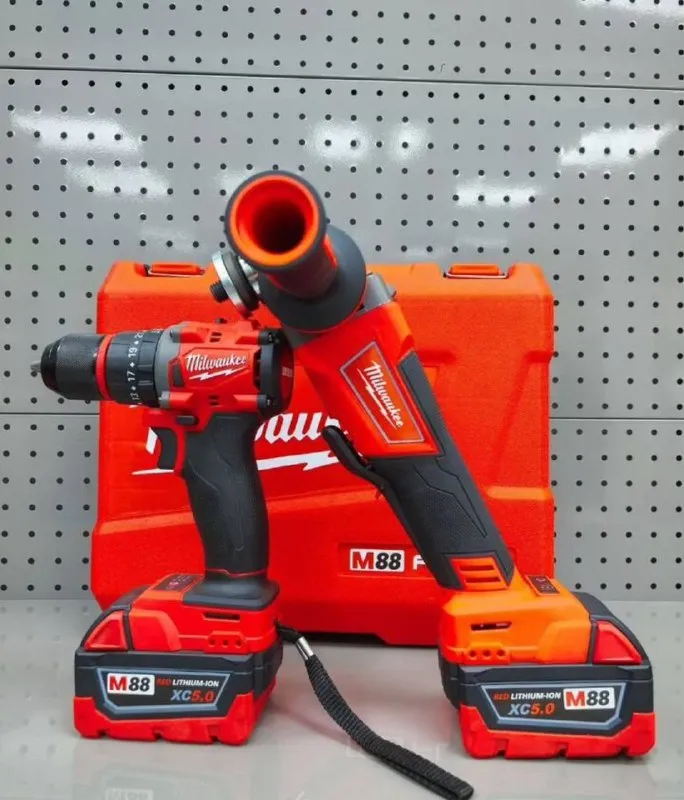 Набор 2в1: болгарка ушм + шуруповерт ударный milwaukee
Цена: 6200₽

❗️❗️❗️❗️➡️ Tg: настя
📞+79494147553
Доставим донецк, макеевка

💥 Отличное предложение для профессионалов и домашних мастеров!

🔧 Комплектация:
➖ Безщеточный шуруповёрт milwaukee 70hm — мощный и долговечный
➖ Безщеточная болгарка (ушм) milwaukee 30nm — для удобной и эффективной работы
➖ Защитный кожух, ручка, ключ — для безопасности и комфорта
➖ 2 Аккумулятора на 4.0ah — для долгосрочной работы без подзарядки
➖ Зарядная станция — для удобной зарядки
➖ Кейс — для удобного хранения и транспортировки - фотография - 1