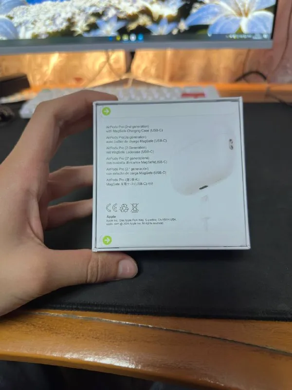Описание:
Качественная копия apple airpods pro 2!
Характеристики:
- Рабочее шумоподавление и прозрачность на 100%
- Новая модель кейса 1:1 оригинал
- Анимация от airpods pro 2.
- З комплекта амбушюр
- Стабильная работа с ios 17, 18
- Коробка запакована, как оригинал
- Картонная ванночка + молочная коробка
- Кабель и пленка кейса с гравировками как в оригинале
- Пробиваются как airpods pro 2

Чип airoha 1562+ ✅

Цена: 2000 руб.

📲 Tg: ⁣ ⁣
📞🇷🇺Звоните: 79494517930

Барахолка днр - фотография - 1