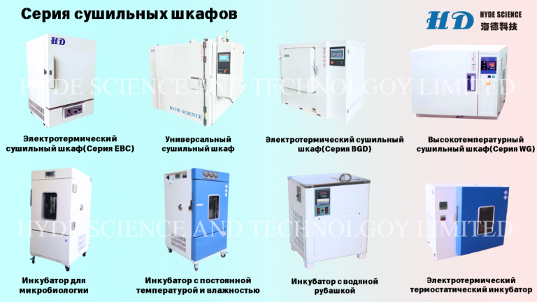 Сушильный шкафы
Компания hyde science and technology limited предлагает широкий выбор сушильных шкафов， идеально подходящих для лабораторных и промышленных нужд. В нашем ассортименте представлены электротермические, высокотемпературные и вакуумные модели, а также инкубаторы для микробиологии. Эти устройства обеспечивают надёжное и эффективное высушивание материалов, что делает их незаменимыми в научных исследованиях и производственных процессах.
Сушильные шкафы доступны в различных объёмах — от 72 до 2460 литров, что позволяет выбрать оптимальный вариант для конкретных задач. Максимальная температура варьируется от 200℃ до 400℃, обеспечивая широкий диапазон применения. Низкая нестабильность температуры и высокая точность гарантируют надёжные результаты.
Каждый шкаф разрабатывается с учётом современных технологий, что обеспечивает высокое качество и долговечность. Возможность индивидуального заказа позволяет адаптировать оборудование под специфические требования клиентов. Кроме сушильных шкафов, мы также предлагаем климатические камеры, вибростенды и координатно-измерительные машины.

Алла
Wechat : lxy0o022
Тел :+86 183 2986 9208
Тел :+86 186 9050 3719
E-mail:alla@hydescience. Com
Сайт: http://www. Globalhaide. Com/
Hyde science and technology limited - фотография - 1