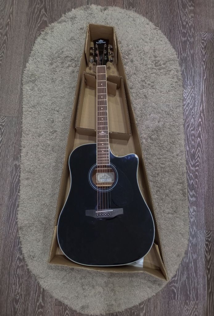 Продам акустическую гитару kepma d1c black
Почти новая, полная комплектация.
Ценна 14 000 рублей
+79493117948 - фотография - 2
