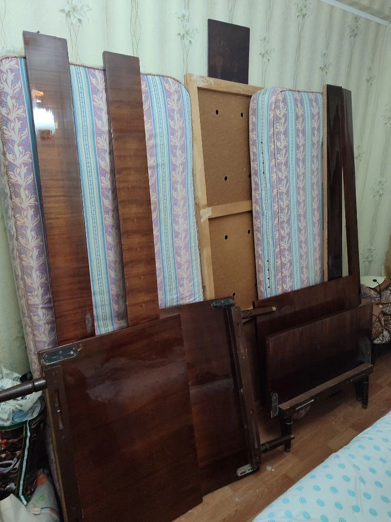Продам 2 кровати с матрасами за 3000 руб. в отличном состоянии! размер 80×190 см в отличном состоянии лакированное дсп не скрипят, матрас не проваливается матрас прочный и целый ❗основа фанерная, не сетка пружин❗ г. донецк, ленинский район милана феникс: +7949-413-00-50 телеграм: +7918-545-97-59 - фотография - 4